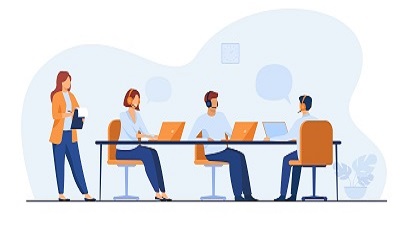 Communication Customer Service for Receptionist